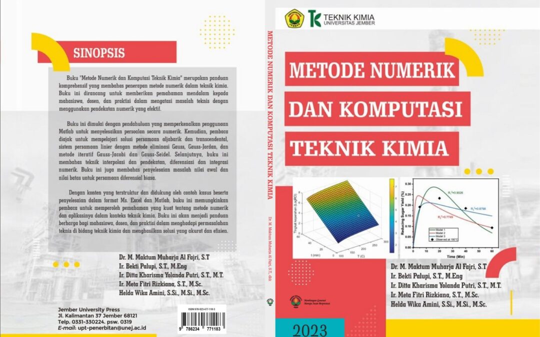 METODE NUMERIK DAN KOMPUTASI TEKNIK KIMIA