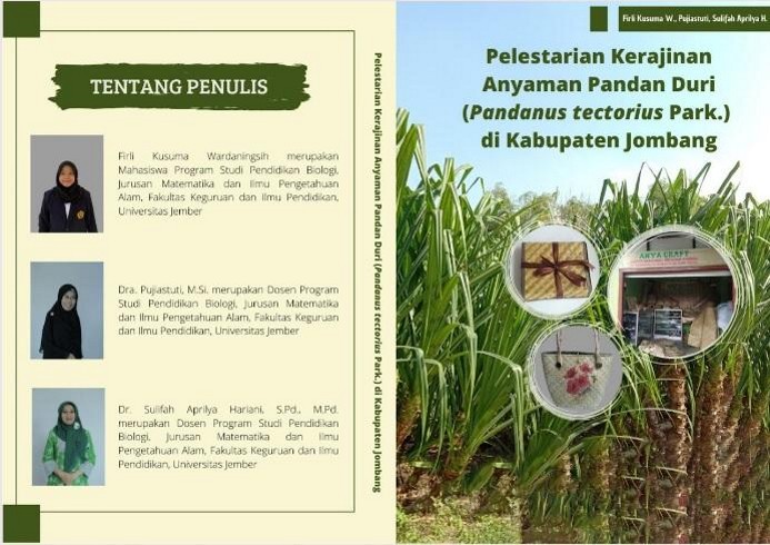 PELESTARIAN KERAJINAN ANYAMAN PANDAN DURI (PANDANUS TECTORIUS PARK.) DI KABUPATEN JOMBANG