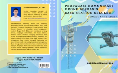 PROPAGASI KOMUNIKASI DRONE BERBASIS BASE STATION SELULER (SINGLE KNIFE EDGE)