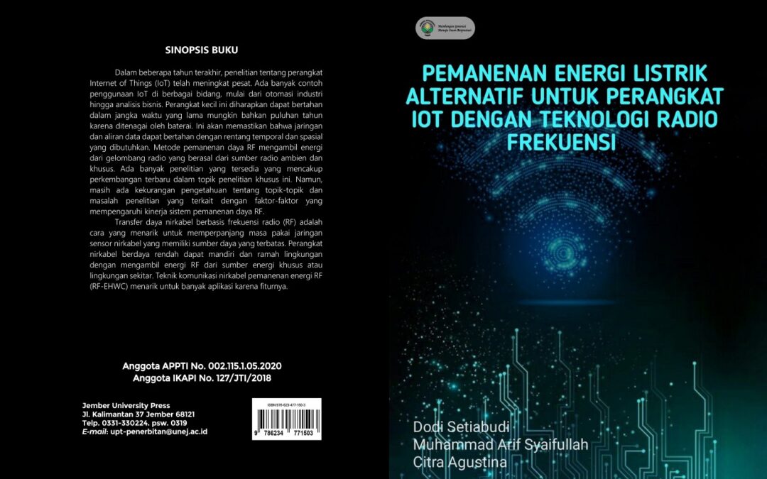 PEMANENAN ENERGI LISTRIK ALTERNATIF UNTUK PERANGKAT IOT DENGAN TEKNOLOGI RADIO FREKUENSI