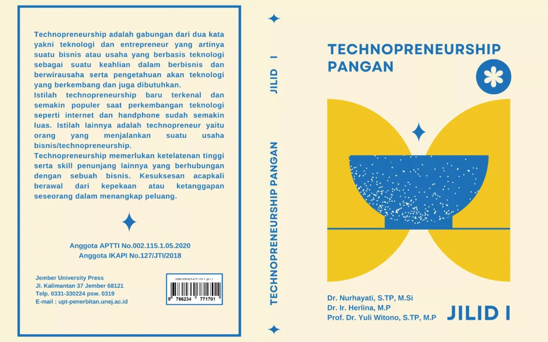 TECHNOPRENEURSHIP PANGAN JILID I