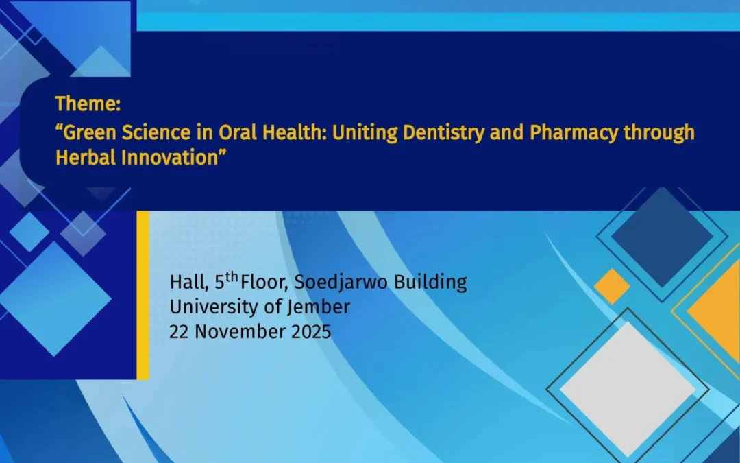 PROCEEDINGS : International Symposium JDFest In Conjunction With International Conference On Agropharmacy and Health Science (ICAHS) “Theme : Green Science in Oral Health : Uniting Dentistry and Pharmacy Through Herbal Inovation”
